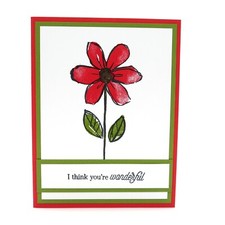 Stampin Up Thinking of You Card Thank You Happy Birthday Combined Shipping