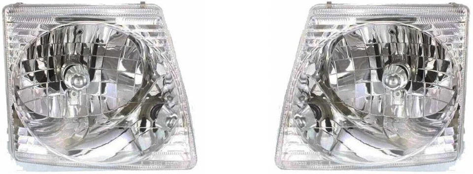 Headlights For Ford Explorer Sport Trac 2001-2005 Sport 01-03 With Signal Lights Foto 2 de 4