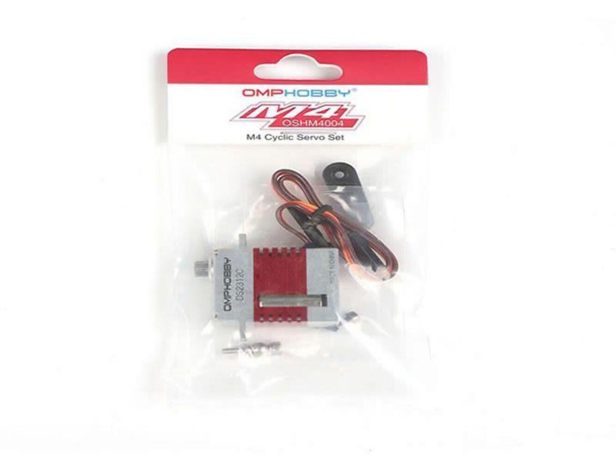 OMP M4 Set Servo Ciclico OSHM4004 – Elicottero, Ricambio Originale