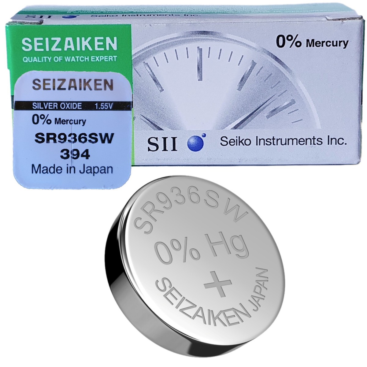 x Seiko Seizaiken 394 SR45 SB-A4 SR936SW Watch Battery UK