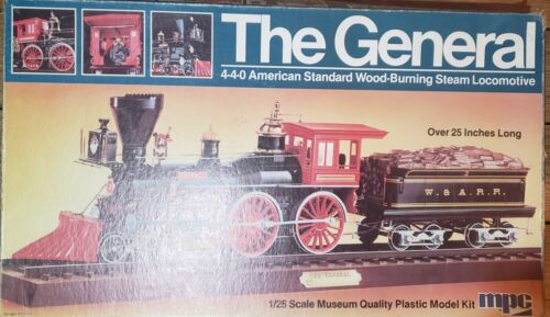 MPC The General 4-4-0 American Standard Steam Locomotive Civil War 1/25th Scale - Picture 1 of 7