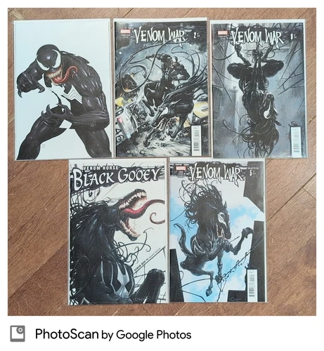 VENOM WAR #1 2 3 4 5   COMPLETE SERIES Marvel Comics 2024