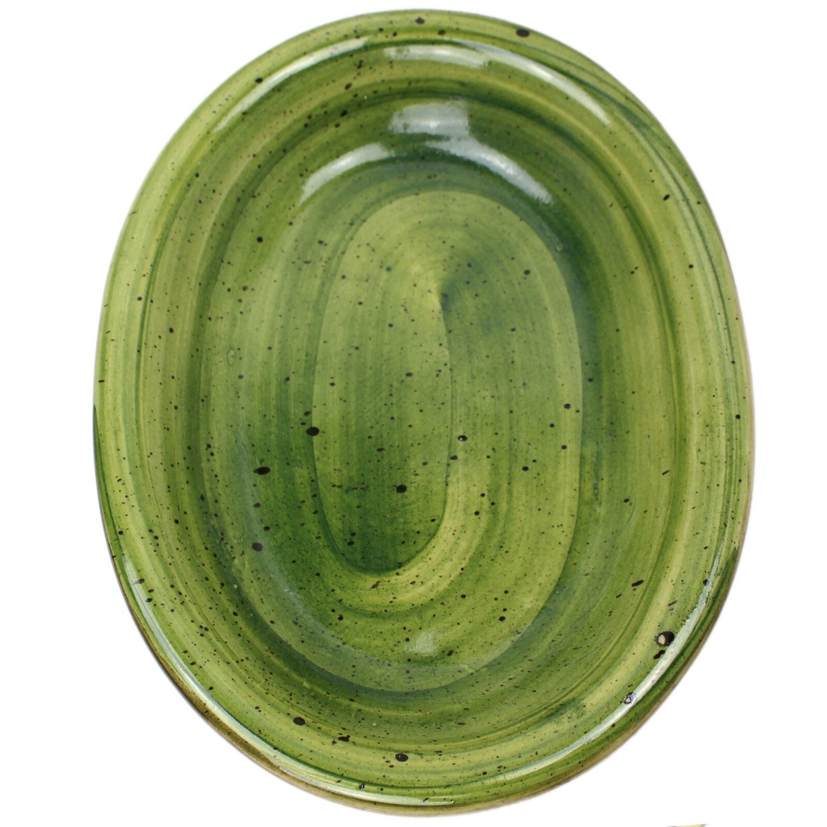 Oval Bandeja Grande 24x18 CM Plato para Servir Hecho a Mano