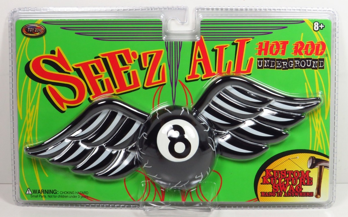 Hot Rod Underground See'z All 8 Ball Von Dutch Flying Eyeball Rat