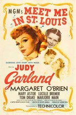 MEET ME IN ST. LOUIS Movie POSTER 27x40 B Judy Garland Margaret O'Brien Mary