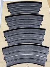 HTF Lifelike/Rokar HO - High Banked Turn Set 4pcs - NEW Bulk Packed