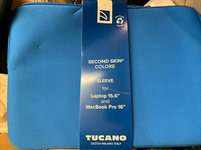 Tucano Second Skin Colore 15 Zoll und MacBook Pro 16 Blau Notebook Laptop