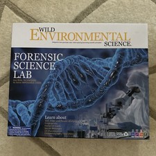WILD ENVIRONMENTAL SCIENCE Forensic Science Lab - Crime Scene Science Kit STEM