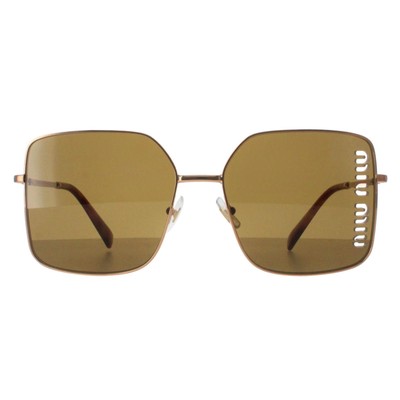 MIU MIU Sunglasses MU51YS 7OE01T Antique Gold/Dark Brown Women NEW Miu Miu | Accessories | Miu Miu Sunglasses Mu5ys 7oe1t  main image 2