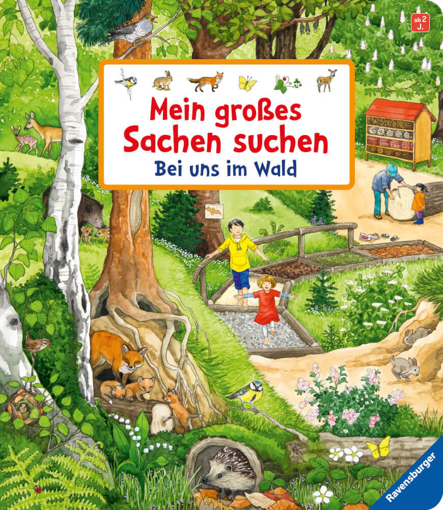 Thumbnail - Ravensburger 43843 Mein Großes Sachen Suchen: Bei Uns Wald