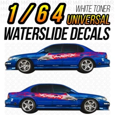 1/64 VINCE MAXIMA FAST AND FURIOUS Custom Universal WaterSlide Decal for Hot