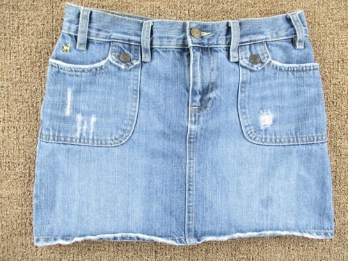 Old Navy Denim Skirt Womens 1 Blue Low 