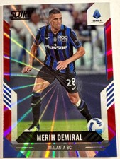 Panini SCORE Soccer Serie A 2021-22 Atalanta BC Red Laser Merih Demiral