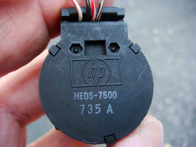 Lot (2) HP / Agilent HEDS-7500 Optical Rotary Encoders -- Old Stock Parts - Image 3 of 4