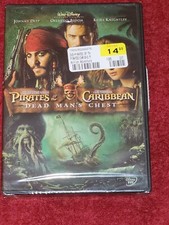 Pirates of the Caribbean: Dead man's chest DVD Johnny Depp WS NEW