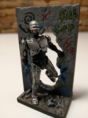 ROBOCOP Figurine Poster Series Robocop Neca