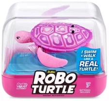 Robo Alive Robo Turtle Pink Robotic Pet Figure