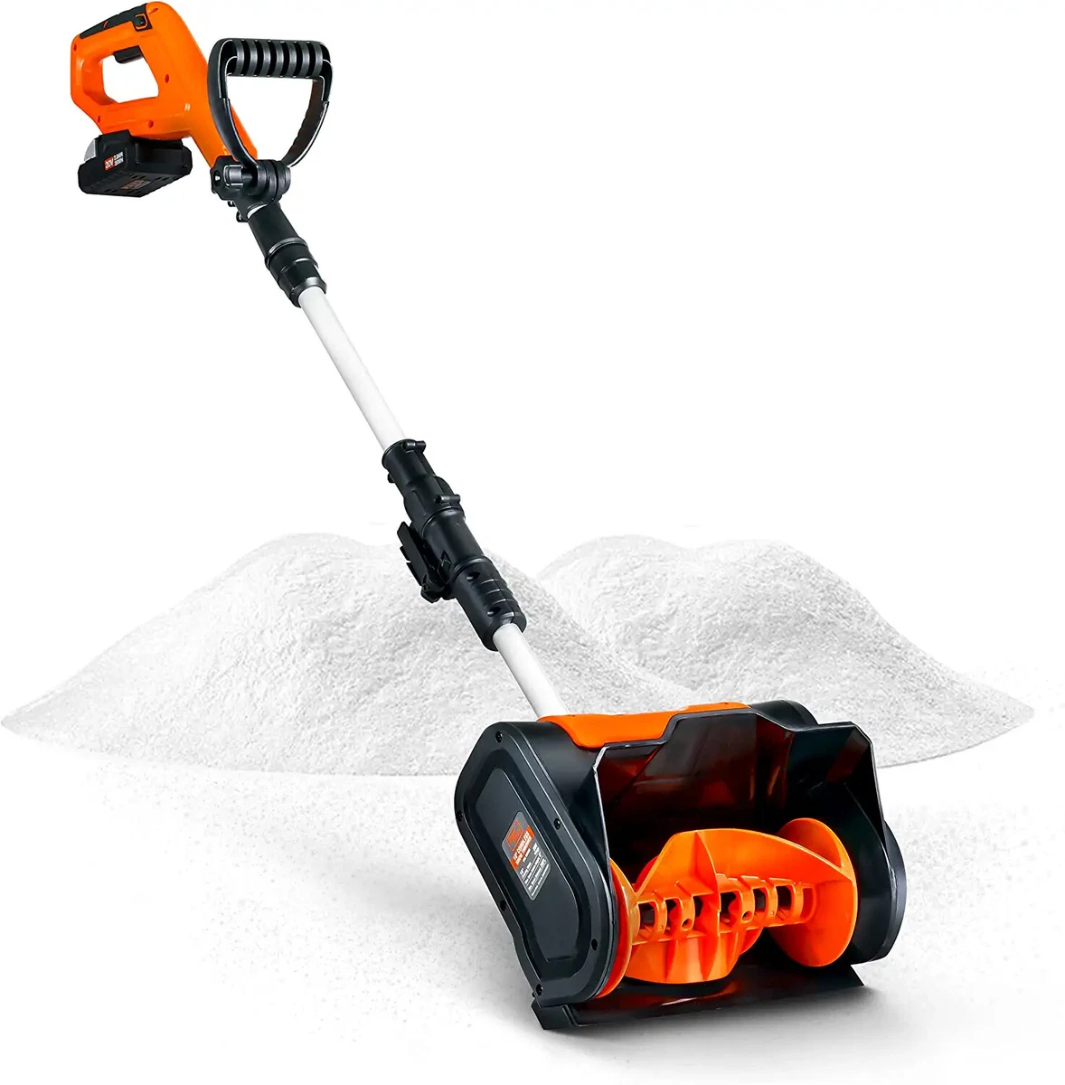 Cordless power shovel for clearance snow