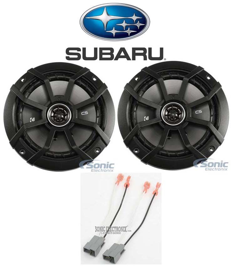 Комплект для замены автомобильных динамиков на передней двери Kicker CS 65 2002-2005 Subaru WRX 12090₽