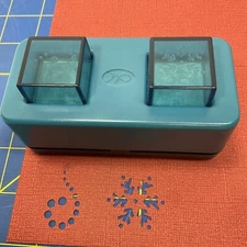 Creative Memories SNOW MAKER Snowflake Swirl Punch Holiday Christmas Winter