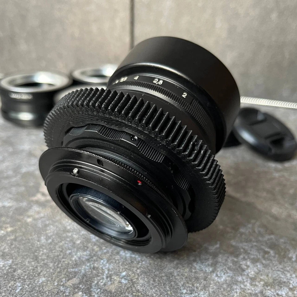 🎥 Objetivo Helios 44 CINE Mod 2/58 mm BOKEH FLARE Montura Canon EF Foto 4 de 4