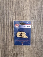 2024 MLB Texas All Star Game Globe Life Stadium Exclusive Pin Cowboy Hat Rare!