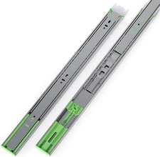 1 Pairs 20 Inch Heavy Duty Soft Close Drawer Slides, 150 Lb Load Capacity Full E