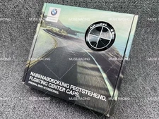 Genuine Style Original All Black Floating Alloy Wheel Center  56mm 68mm Hub Caps