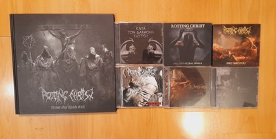 ROTTING CHRIST Under Our Black Cult Box-Set, Rituals, Pro Xristou etc....