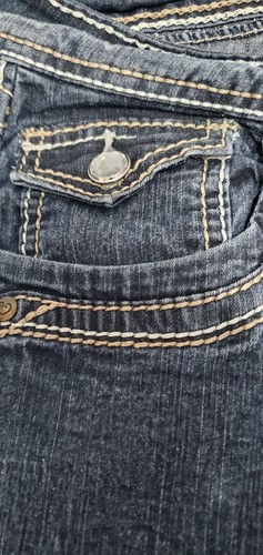 Angel Jeans donna Bling pantaloni gamba dritta impreziositi tasche con patta taglia 22 - Foto 9 di 14
