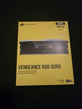 BRAND NEW Corsair Vengeance RGB DDR5 64GB (2x32GB) 6400MHz CMH64GX5M2Y6400C32