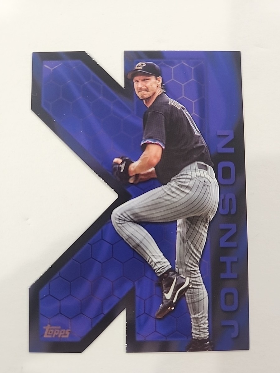 RandyJohnson Strike ZoneHeroes オートグラフカード 2025 Topps Series 2 - Randy Johnson Backward K Zone SSP