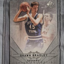 Upper Deck 2012-13 SP Authentic Canvas Shawn Bradley #CC-20 BYU Cougars