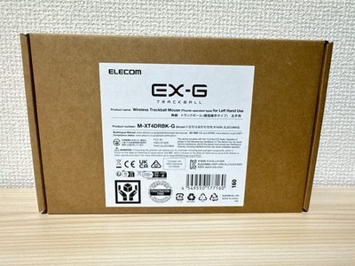 Elecom M-XT4DRBK-G Mouse Wireless Trackball (Thumb) Left Hand Only Red Ball New