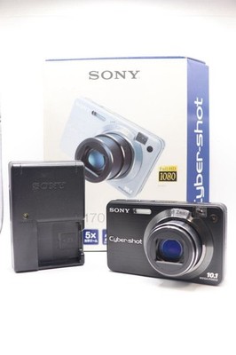 SONY DSC-W170 Compact Digital Camera Tested with Accessories Included