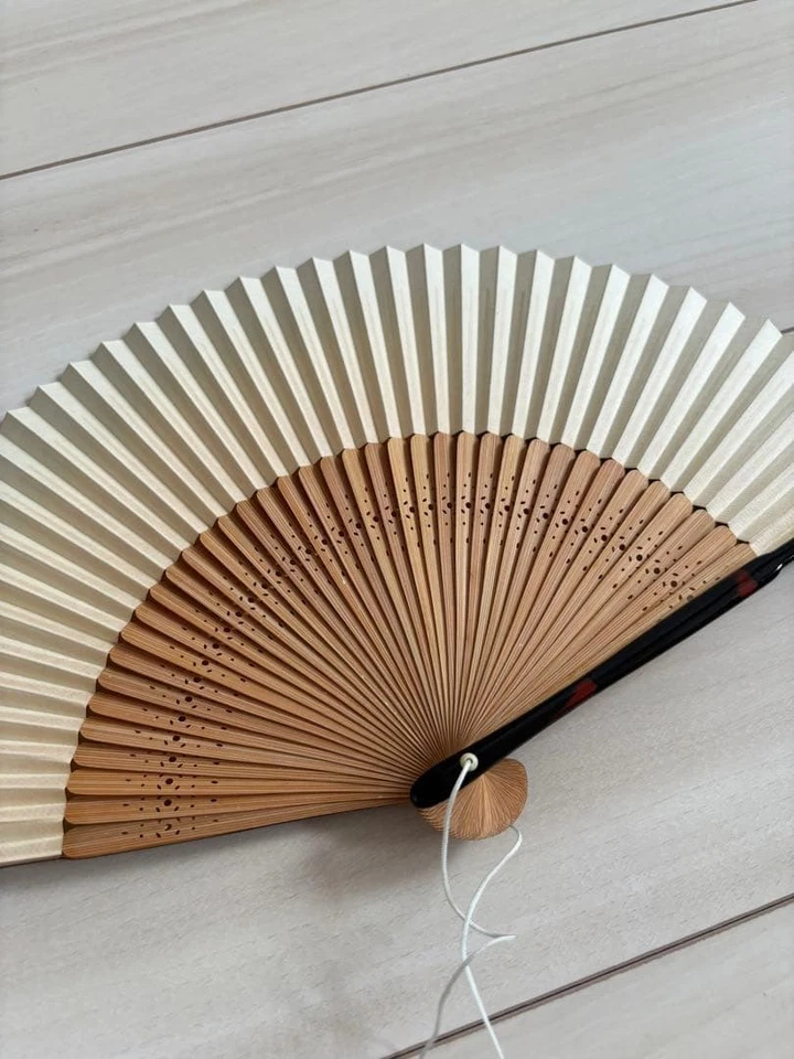 Ventilador Sensu Plegable 19 Azul Gradación Foto 4 de 4