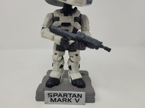 2011 Halo Spartan Mark V White Funko Bobblehead Wacky Wobbler RARE - Bild 3 von 9
