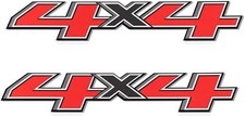 2 Pack 4x4 Decal Stickers For 2014-2018 Chevy Silverado Sierra Truck Pickup Beds