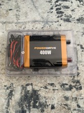PowerDrive PWD400 400W Car Power Inverter 12.8V DC to 115V AC Protection