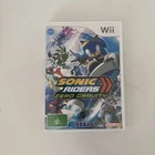 Sonic Riders: Zero Gravity (Nintendo Wii, 2008) With Manual