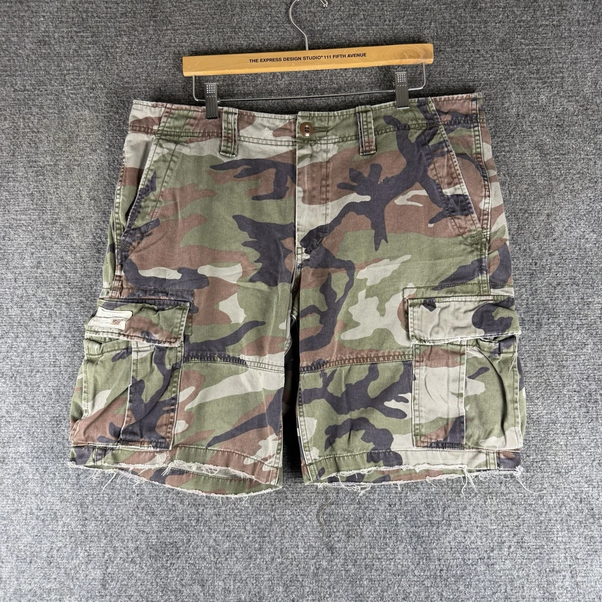 Denim & Supply Ralph Lauren Camouflage Army Shorts for Men for