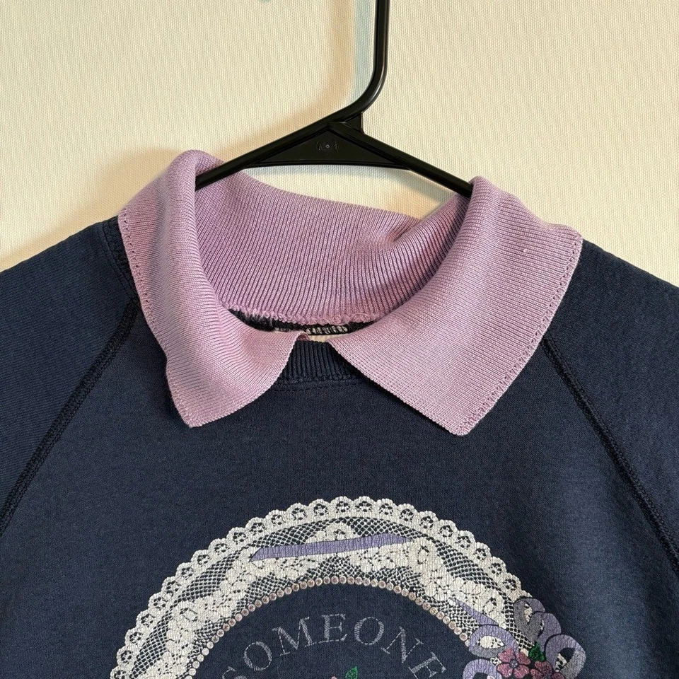 Sudadera Abuela Vintage Hecha en USA por Lee Talla 2X Foto 4 de 4