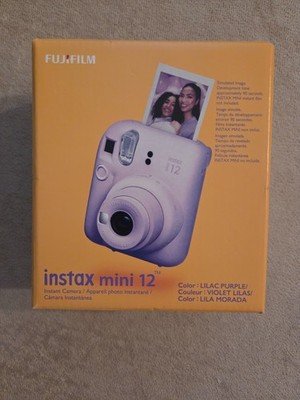 FUJIFILM Instax Mini 12 Instant Camera Lilac Purple - 90 Second Development