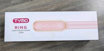 TYMO Ring Haarglätterbürste, Haarglättungskamm für Frauen mit 5 Temperaturen