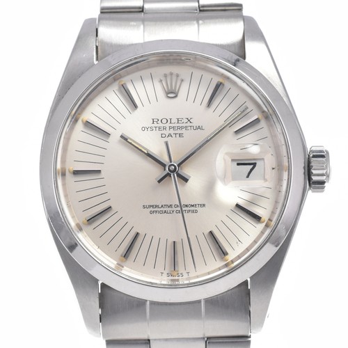 with paper ROLEX Oyster perpetual date 1500 Cal.1570 Men's Watch I#147062