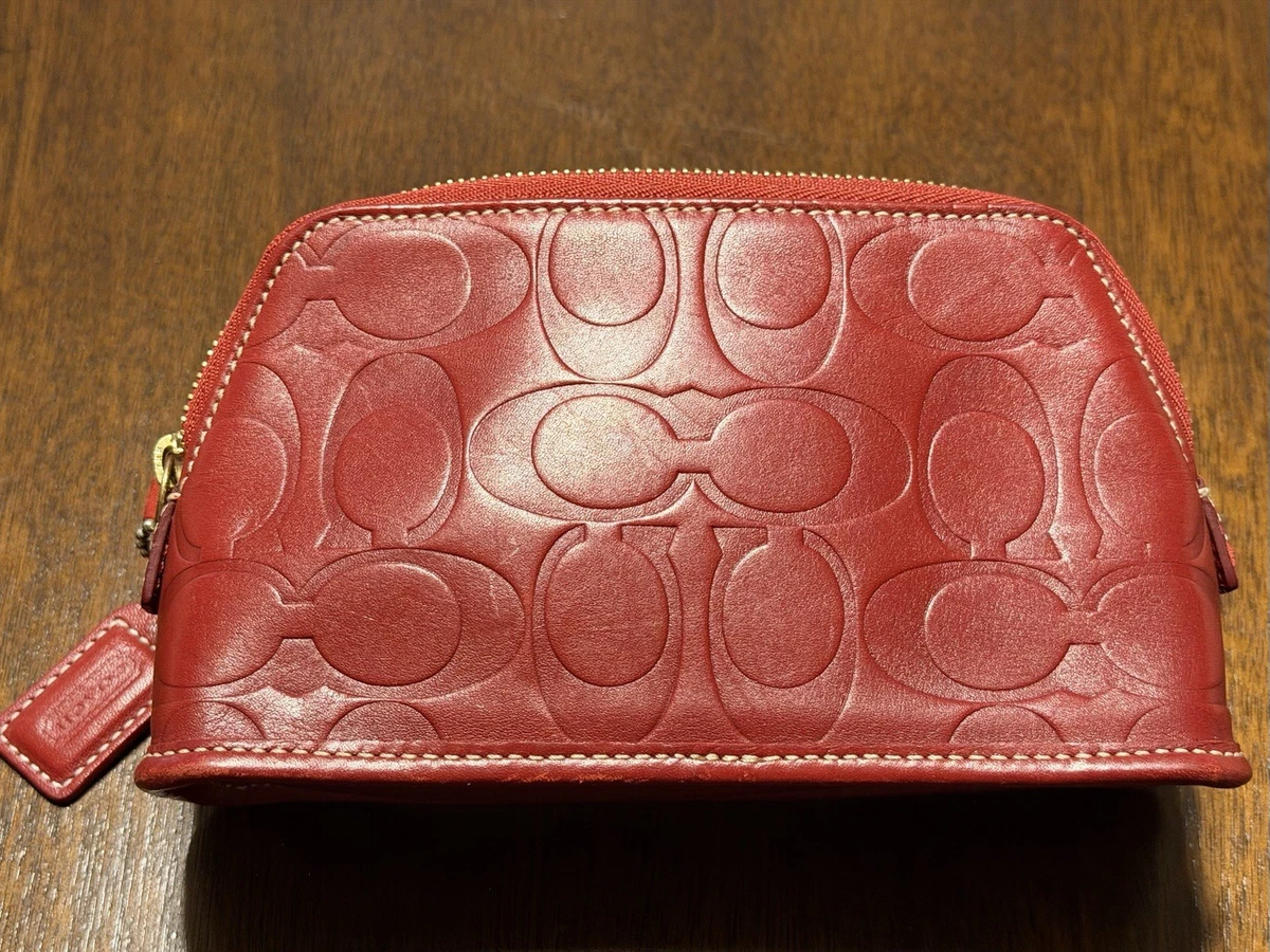 Coach Red Makeup Bags & Cases for sale | eBay