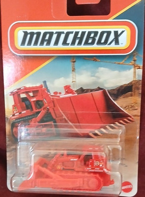 Matchbox Superfast Ground Breaker Bulldozer 1:64 Red 09/125 Diecast 2022