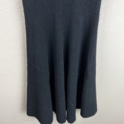 Autumn Cashmere Dress Women Medium Black Sleeveless - Picture 4 of 13