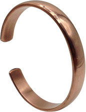 Healing Lama  Hand Forged 100 Copper Bracelet.