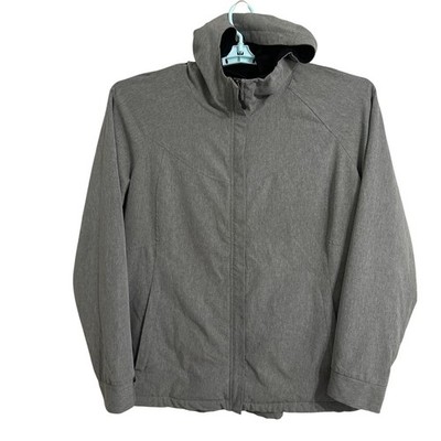 Kirkland Signature Ladies Gray Softshell Waterproof Jacket XXL Velour Lining